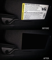 Airbag-Warning-Cover-Overlays---Pair---Matte-Carbon-Fiber-202583-Corvette-Store-Online