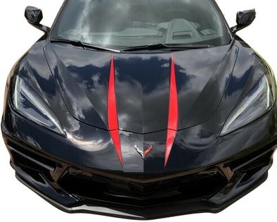 Hood-Stripes-Decal---Pair-Gloss-Carbon-Flash-No-Cutout---Solid-Stripes-202597-Corvette-Store-Online