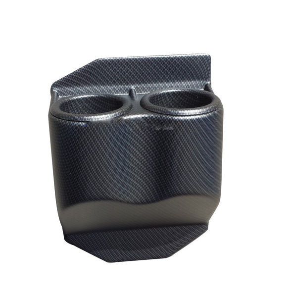 Hydro-Carbon-Fiber-Cup-Holder---Dual-Matte-Clear-Extra-Smooth-203573-Corvette-Store-Online
