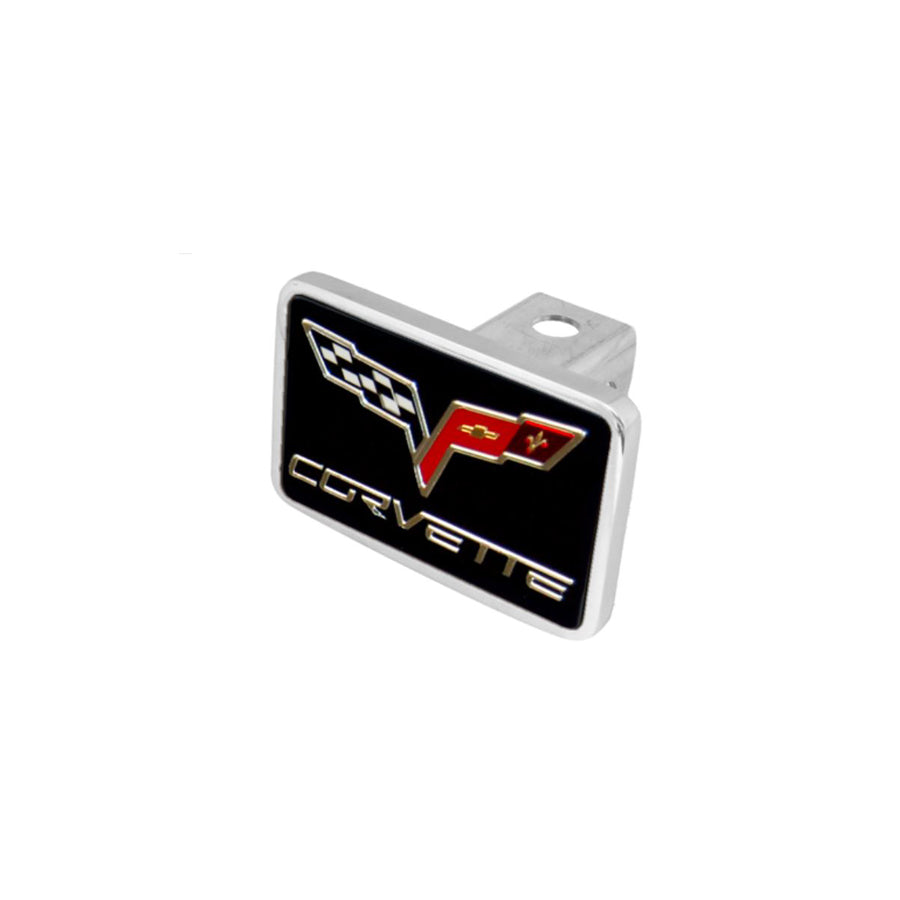 Flag-Logo-&-Script-Hitch-Plug-203927-Corvette-Store-Online