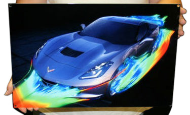 Sport-Gray-Wind-Tunnel-Metal-Sign-204047-Corvette-Store-Online