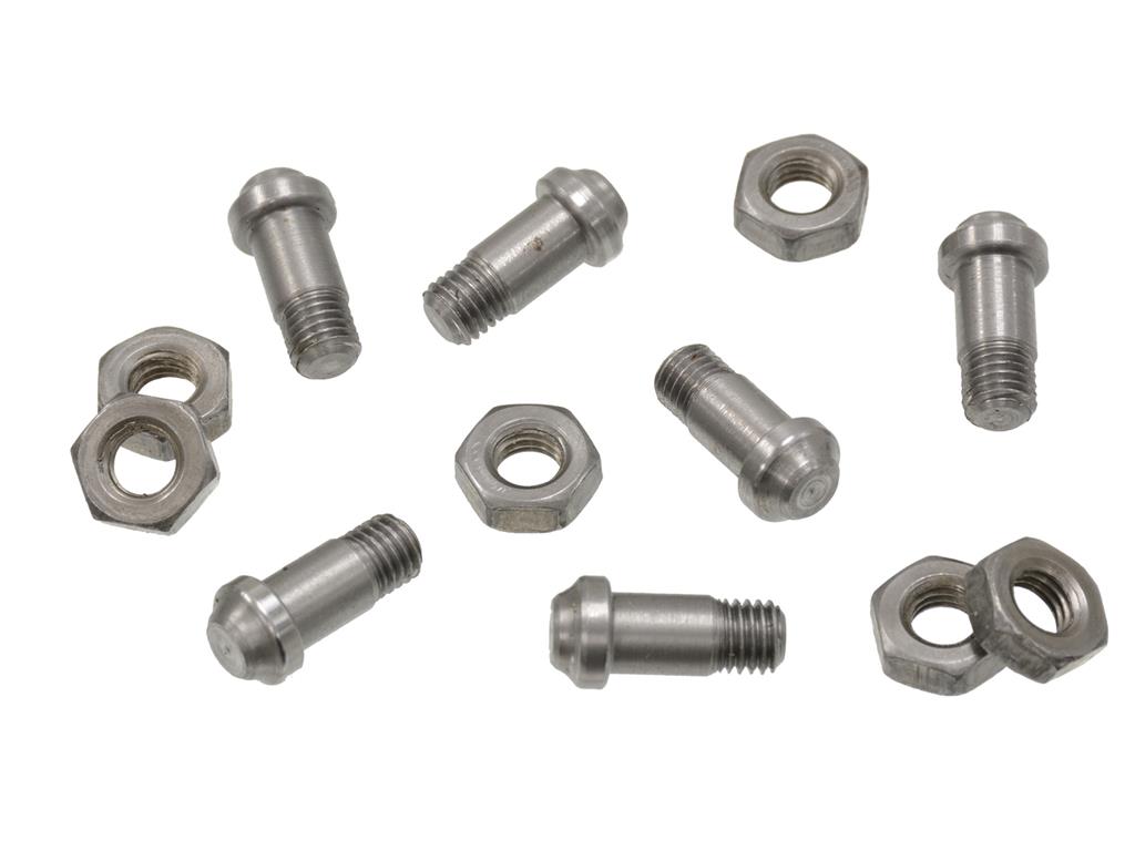 1963-1982 Corvette Upper Ball Joint Rivet Set - Includes Nuts & Washers ...