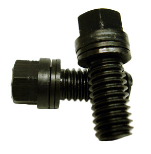 SB-Wedge-Locking-Header-Bolts---Black---3/4in-Lx3/8in-W---12-Bolts-204264-Corvette-Store-Online