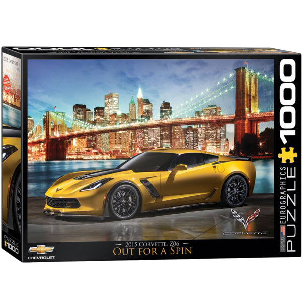 Out-For-a-Spin-Puzzle---1000-Piece-204443-Corvette-Store-Online