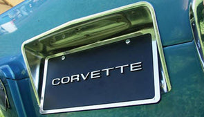 Rear-License-Plate-Bezel-W/Hardware-204590-Corvette-Store-Online