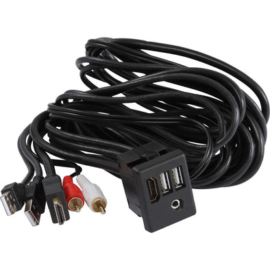 6ft-USB-Hub-Replacement-Knockout-204605-Corvette-Store-Online