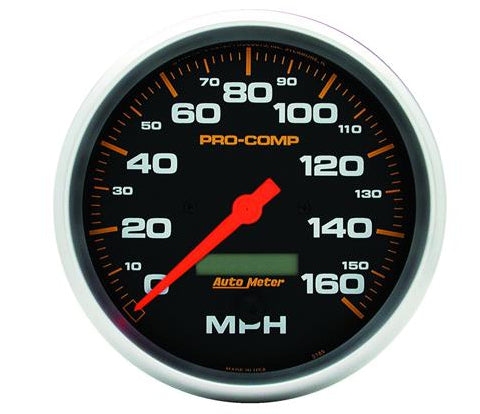 Pro-Comp-3-3/8in-160-MPH-Electric-Speedometer-W/LCD-Odometer-204892-Corvette-Store-Online