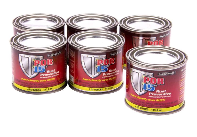POR-15-Rust-Preventative-Black-Paint-4-oz-Cans---Six-Pack-205112-Corvette-Store-Online