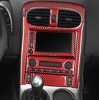 Red-Carbon-Fiber-Center-Control-Panel-Cover-205370-Corvette-Store-Online