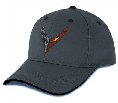 Heritage-Cap---Gray/Black-205371-Corvette-Store-Online