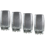 Crossed-Flags-Glassware-14oz-Set---4pc-205405-Corvette-Store-Online