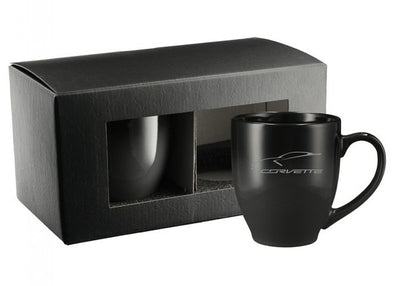 Black-Car-Gesture-Mugs---Set-of-2-205409-Corvette-Store-Online