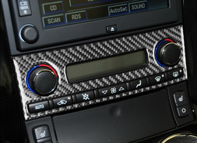 Carbon-Fiber-Interior-A/C-Button-Frame-Cover-Trim-205439-Corvette-Store-Online