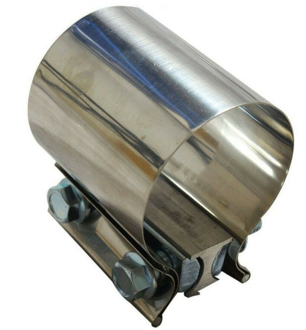 Stainless-Steel-Butt-Joint-Exhaust-Clamp-Sleeve---25in-205459-Corvette-Store-Online