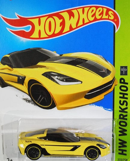 Hot-Wheels-Workshop-Stingray---Yellow-205527-Corvette-Store-Online