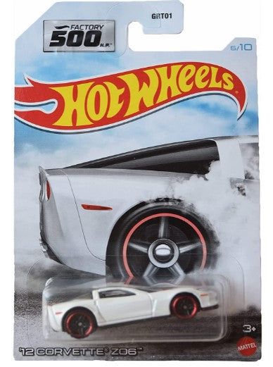 Hot-Wheels-Factory-500-Z06---White-205529-Corvette-Store-Online