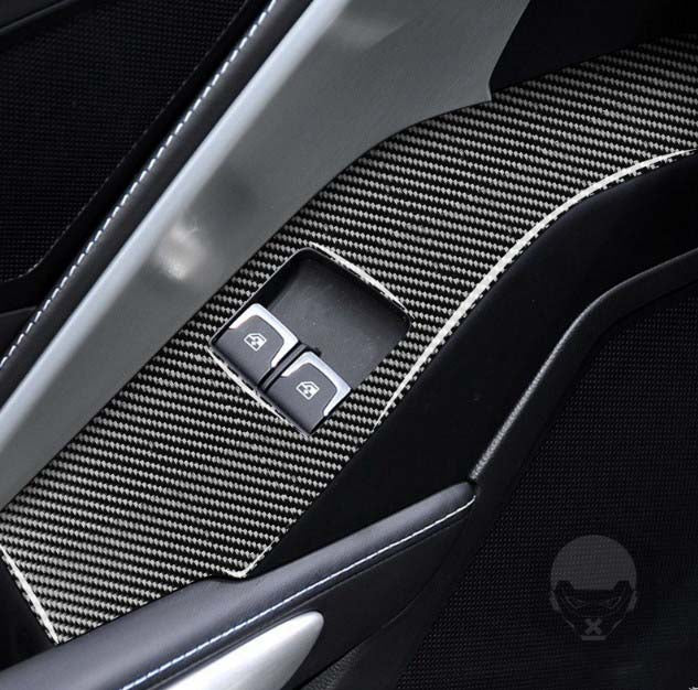 Carbon-Fiber-Door-Switch-Control-Panel-Cover-Trim---3pc-205549-Corvette-Store-Online
