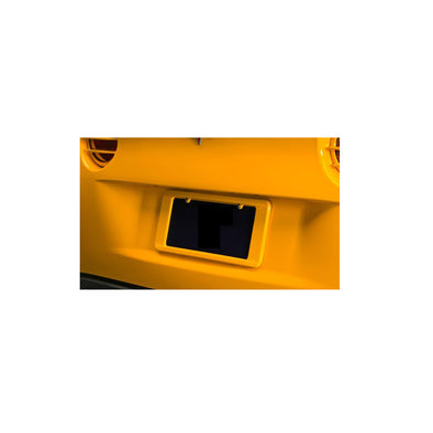 Rear-License-Plate-Frames---Atomic-Orange-206156-Corvette-Store-Online
