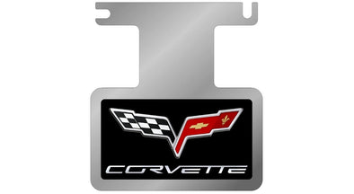 Black-Gel-Logo-Enhancer-Plate-Non-NPP-Systems-W/Polishing-Kit-206535-Corvette-Store-Online