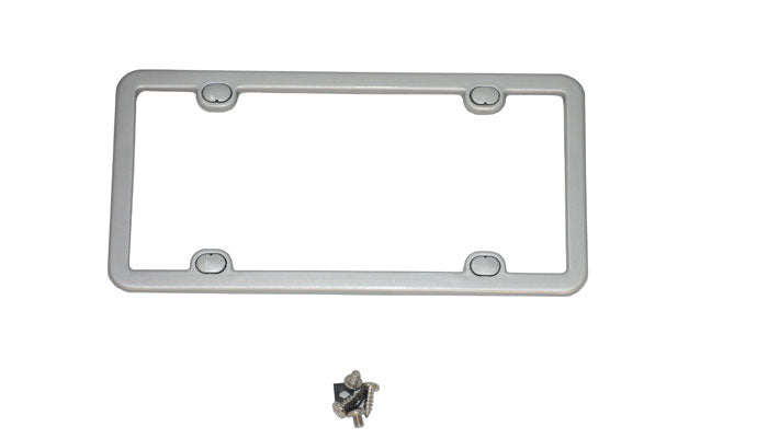 Custom-Painted-License-Plate-Frames---Quicksilver-206712-Corvette-Store-Online