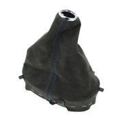 Leather-Shift-Boot---Manual---Black-W/White-Stitching-207335-Corvette-Store-Online