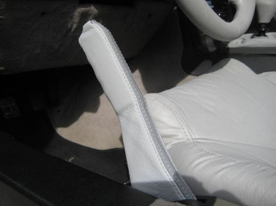 Leather-Emergency-Brake-Boot---Black-W/Black-Stitch-207427-Corvette-Store-Online