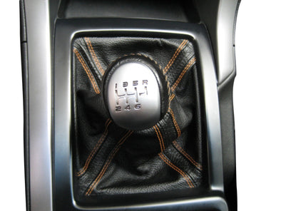 Leather-Shift-Boot-W/Quad-Accent-Stitching---Auto---Black-208289-Corvette-Store-Online