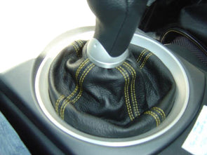 Genuine-Leather-Shift-Boot-W/Quad-Accent-Stitching---C6-Shifter---Black-208308-Corvette-Store-Online