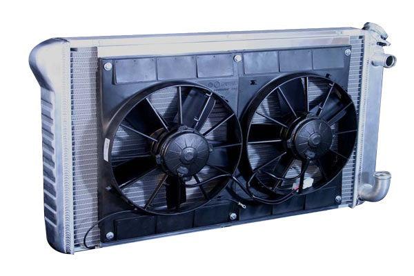Aluminum-LS-Radiator-W/Fan---Manual-Transmission-Bare-Aluminum-208376-Corvette-Store-Online