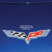 Chrome-Plated-Billet-Aluminum-Emblem-Bezels---Single-208630-Corvette-Store-Online
