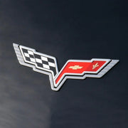 Chrome-Plated-Billet-Aluminum-Emblem-Bezels---Base/Grand-Sport/Z06/ZR1---Single-208632-Corvette-Store-Online