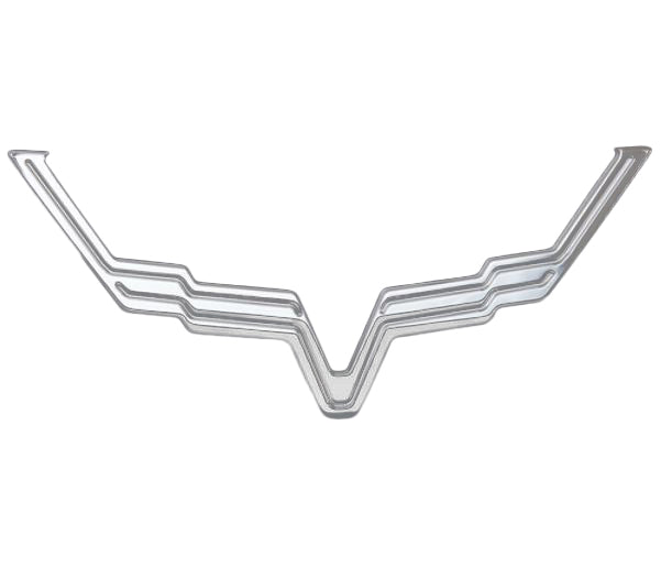 Chrome-Plated-Billet-Aluminum-Emblem-Bezels---Base/Grand-Sport/Z06/ZR1---Single-208634-Corvette-Store-Online