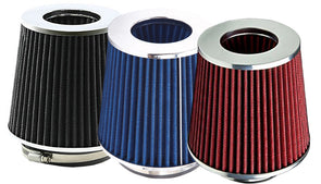 25in-/70mm-Cold-Air-Intake-Replacement-Cone-Filter---Black-208832-Corvette-Store-Online