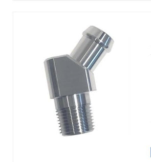 Stainless-Heater-Hose-Fittings---45-Degrees---1/2x5/8-IDx1-3/4---Polished-208971-Corvette-Store-Online
