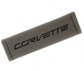 Seatbelt-Harness-Cushion---Logo-Options-C7---Charcoal-209187-Corvette-Store-Online