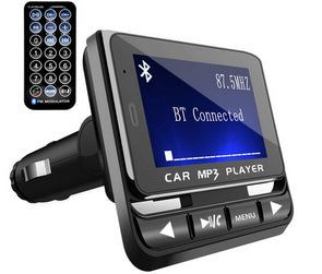 Bluetooth-FM-Transmitter-Radio-Audio-Adapter-W/Remote-Control-Black-209246-Corvette-Store-Online