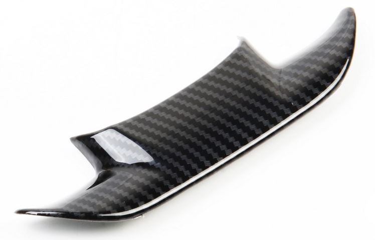 Hydro-Carbon-Fiber-Steering-Wheel-Lower-Trim---Black-209524-Corvette-Store-Online
