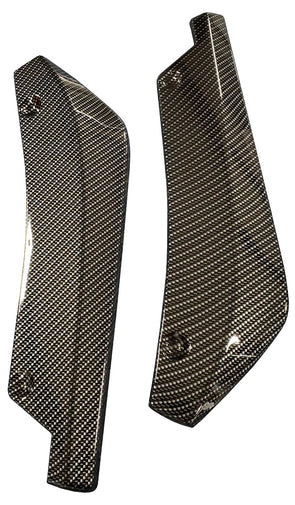 Hydro-Carbon-Fiber-Rear-Skirt/Diffuser-Winglets---2pcs---Gloss-Clear-Finish-209756-Corvette-Store-Online