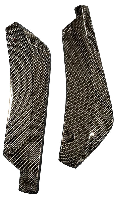 Hydro-Carbon-Fiber-Rear-Splitter/Skirt-Diffuser-Winglets---2pcs---Matte-Finish-209854-Corvette-Store-Online