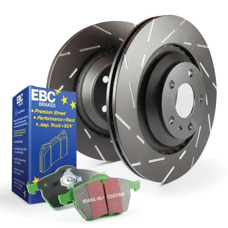 Stage-2-EBC-Slotted-Rotors-W/Green-Brake-Pad-Kit---Rear-&-Front-210206-Corvette-Store-Online