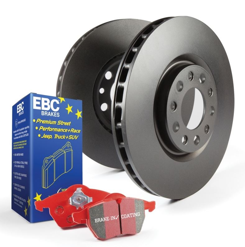 Stage-12-EBC-Premium-Rotors-W/Red-Brake-Pad-Kit---Front-&-Rear-210209-Corvette-Store-Online