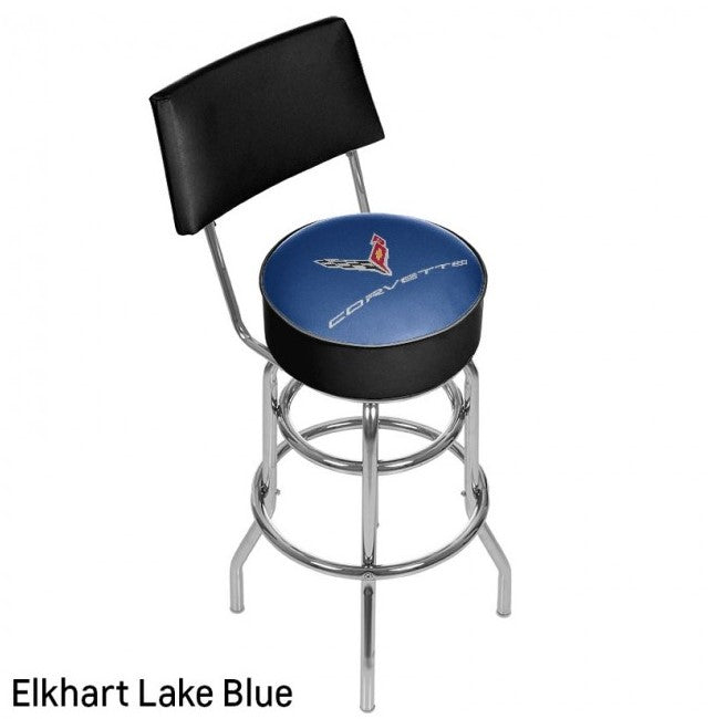 Color-Matched-Counter-Stool-W/Back---Rapid-Blue---1-210469-Corvette-Store-Online