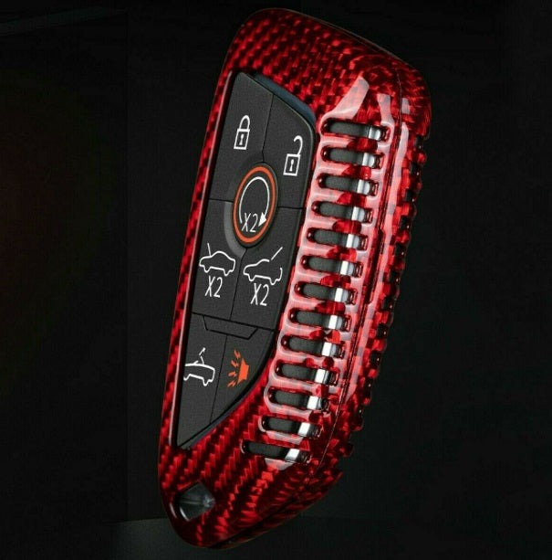 Carbon-Fiber-Remote-Key-Fob-Case-W/Edge-Cutouts---Black-210479-Corvette-Store-Online