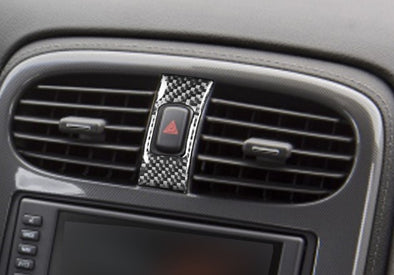 Carbon-Fiber-Warning-Light-Button-Cover-Trim---Black-Carbon-Fiber-210528-Corvette-Store-Online