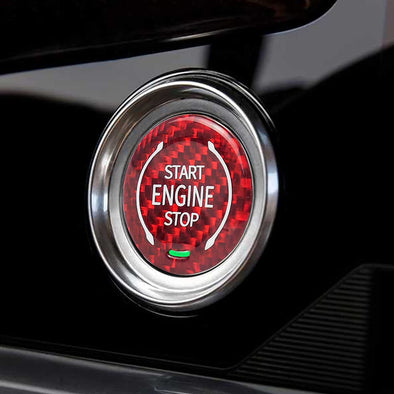 Carbon-Fiber-Push-Start-Button-Cover---Red-210640-Corvette-Store-Online