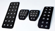 Billet-Racing-Pedals---Manual---Grid---Black/Silver-210774-Corvette-Store-Online