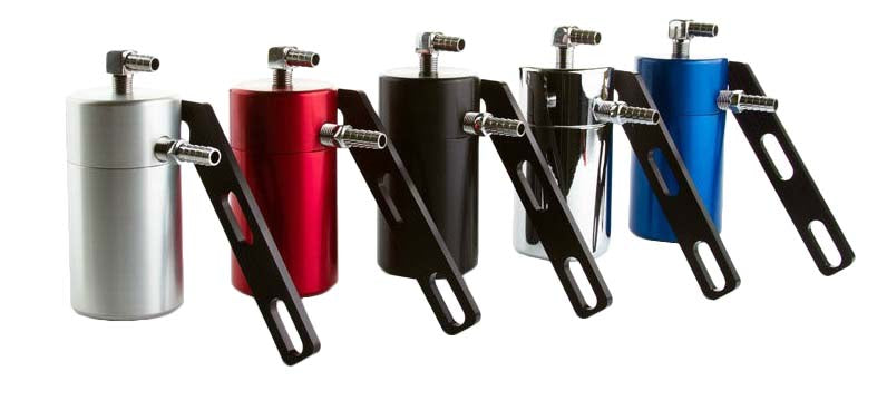 Oil-Catch-Cans---Blue-W/Brass-Fitting-210795-Corvette-Store-Online