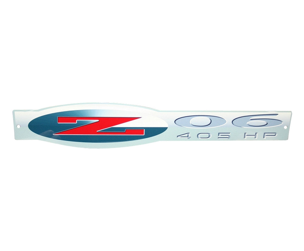 C5-Z06-405-EMBLEM-METAL-SIGN---36x8-211011-Corvette-Store-Online