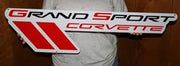 Front-Emblem-Sign---32x12-W/C6-Grand-Sport-Sign---(35x10)-211019-Corvette-Store-Online