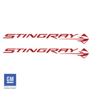 Mirror-Vinyl-Decals---Gloss-Red-Stingray-Script-&-Logo--211573-Corvette-Store-Online